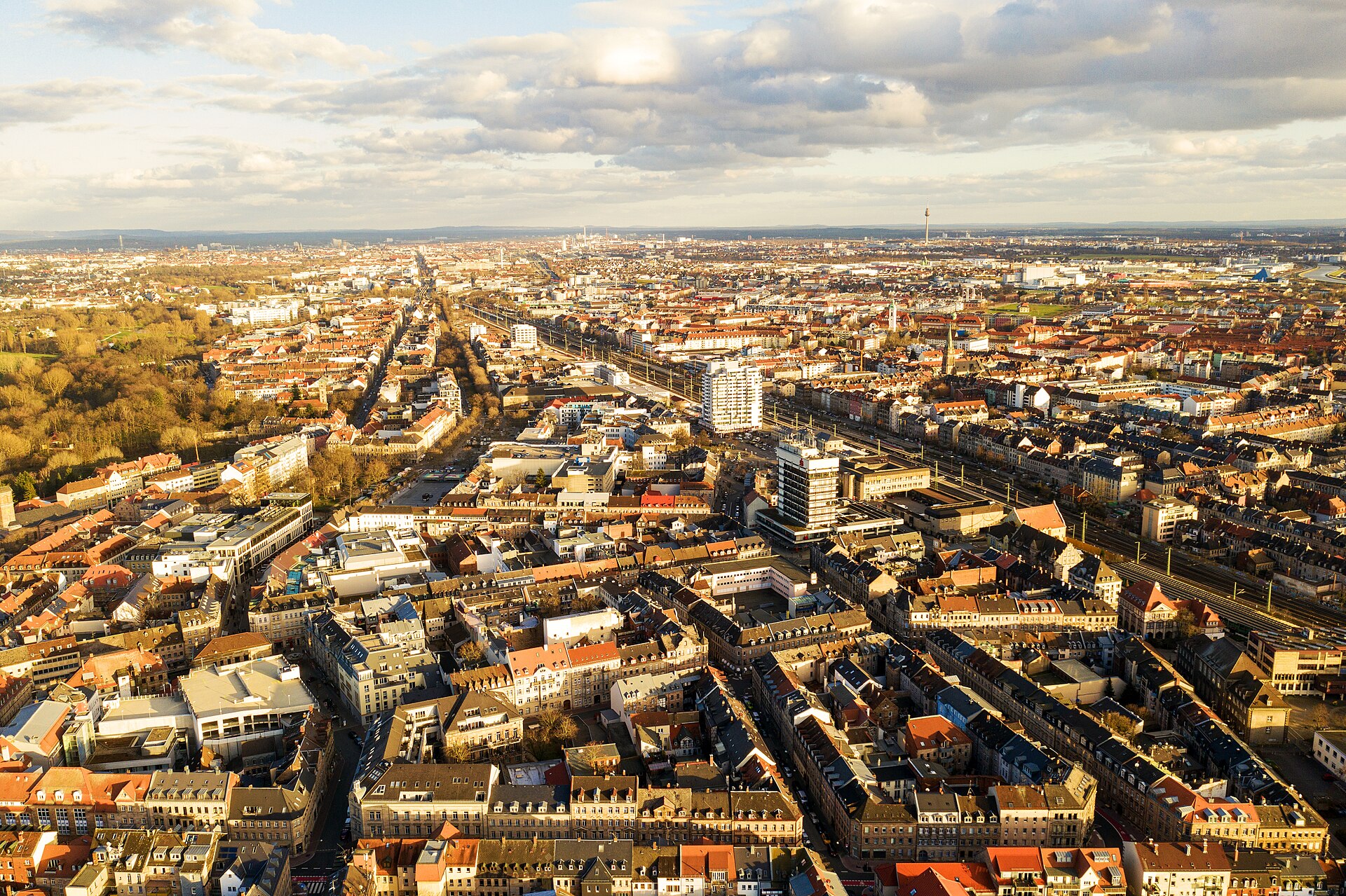 Stadtmotiv in Fürth – Fuerther Innenstadt Mrz 2020